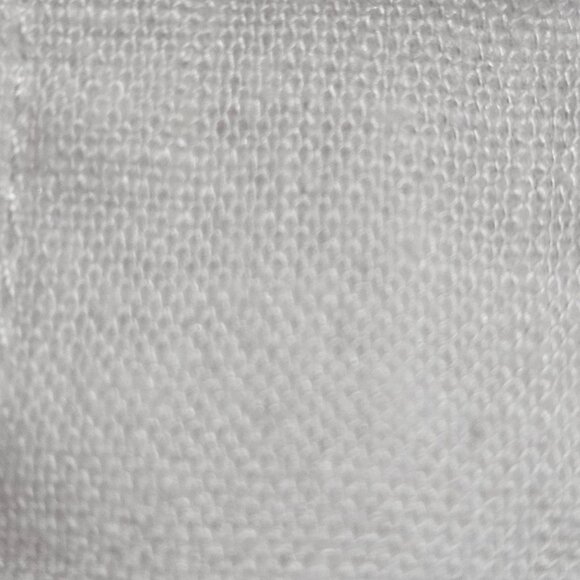 Orvis Womens Oversized White Linen Blend Button-Up Shirt - Picture 9 of 13